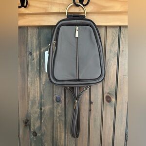 Valentina Gray Crossbody Bag